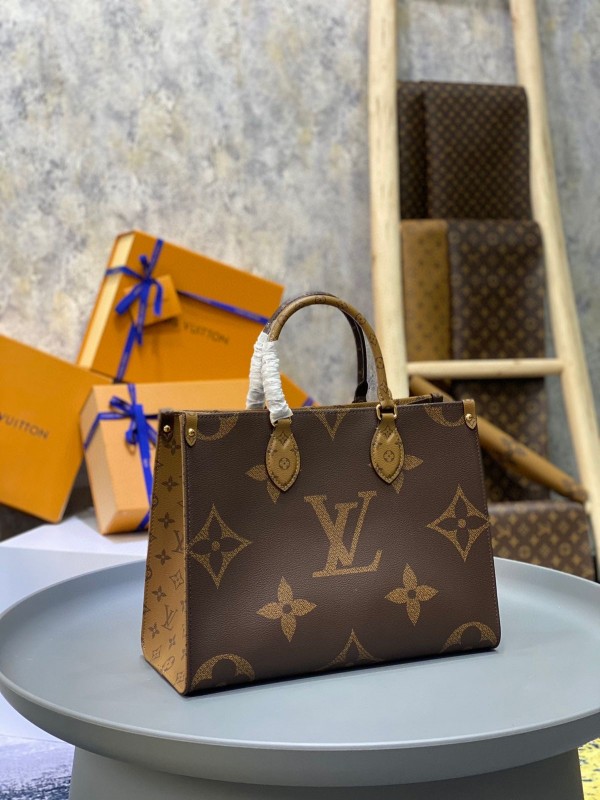 FIRST-COPY-Louis-Vuitton-on-the-go-brown-premium-quality-with-brand-box-1
