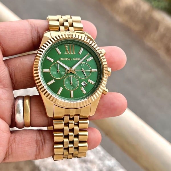 Michael-Kors-Watch-Lexington-Green-Dial